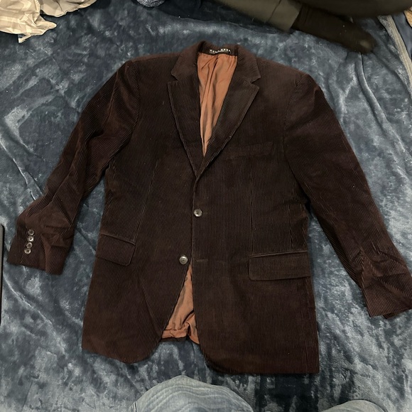 Hugo Boss Other - Hugo Boss Dark Brown Corduroy Blazer